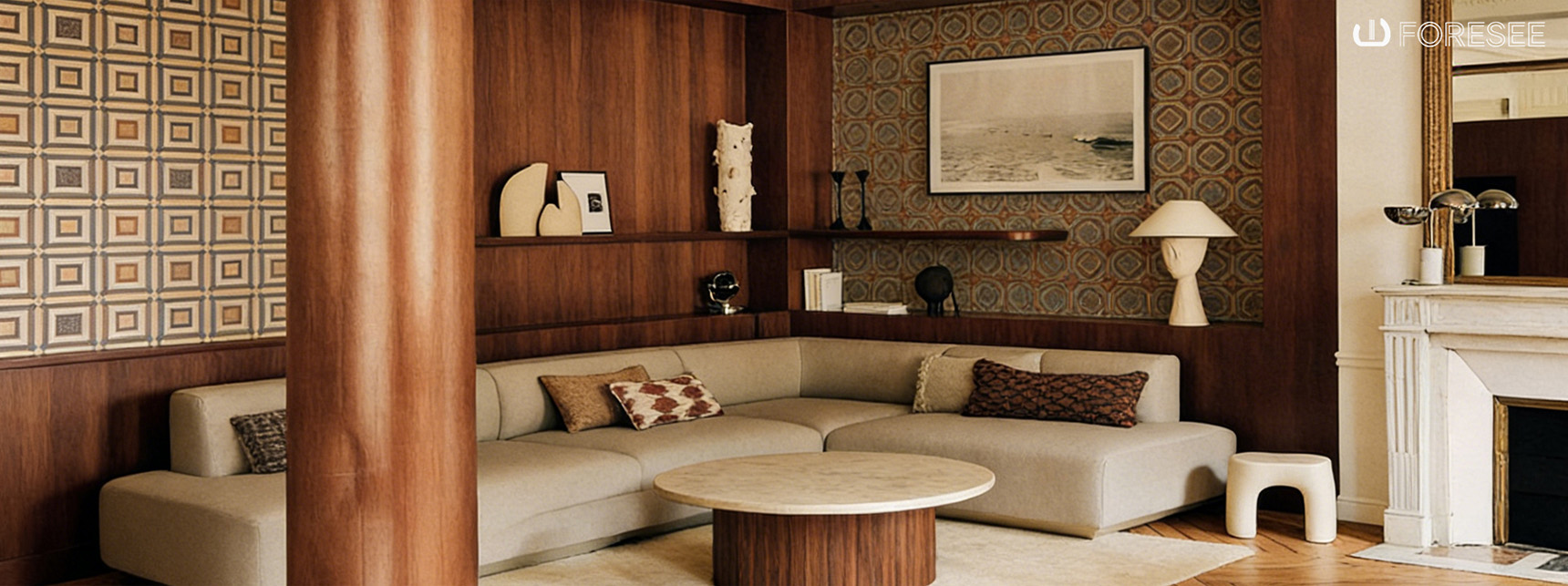 Mid-Century Modern Living Room Design